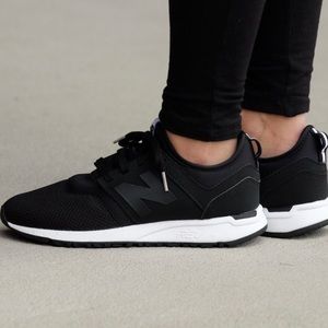 New Balance 247 Black Leather (unisex)